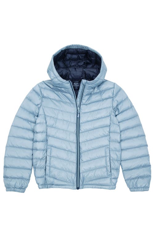 Rokka&rolla Kids' Ultra Light Packable Down Jacket In Blue