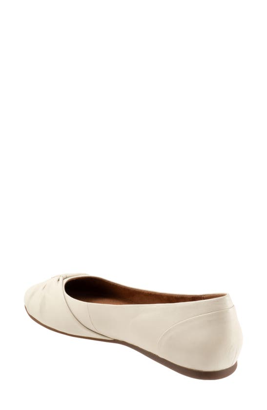 Shop Softwalk ® Sofia Bow Ballet Flat In Ivory