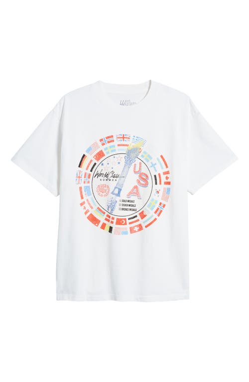 Shop Id Supply Co World Class Summer Graphic T-shirt In White