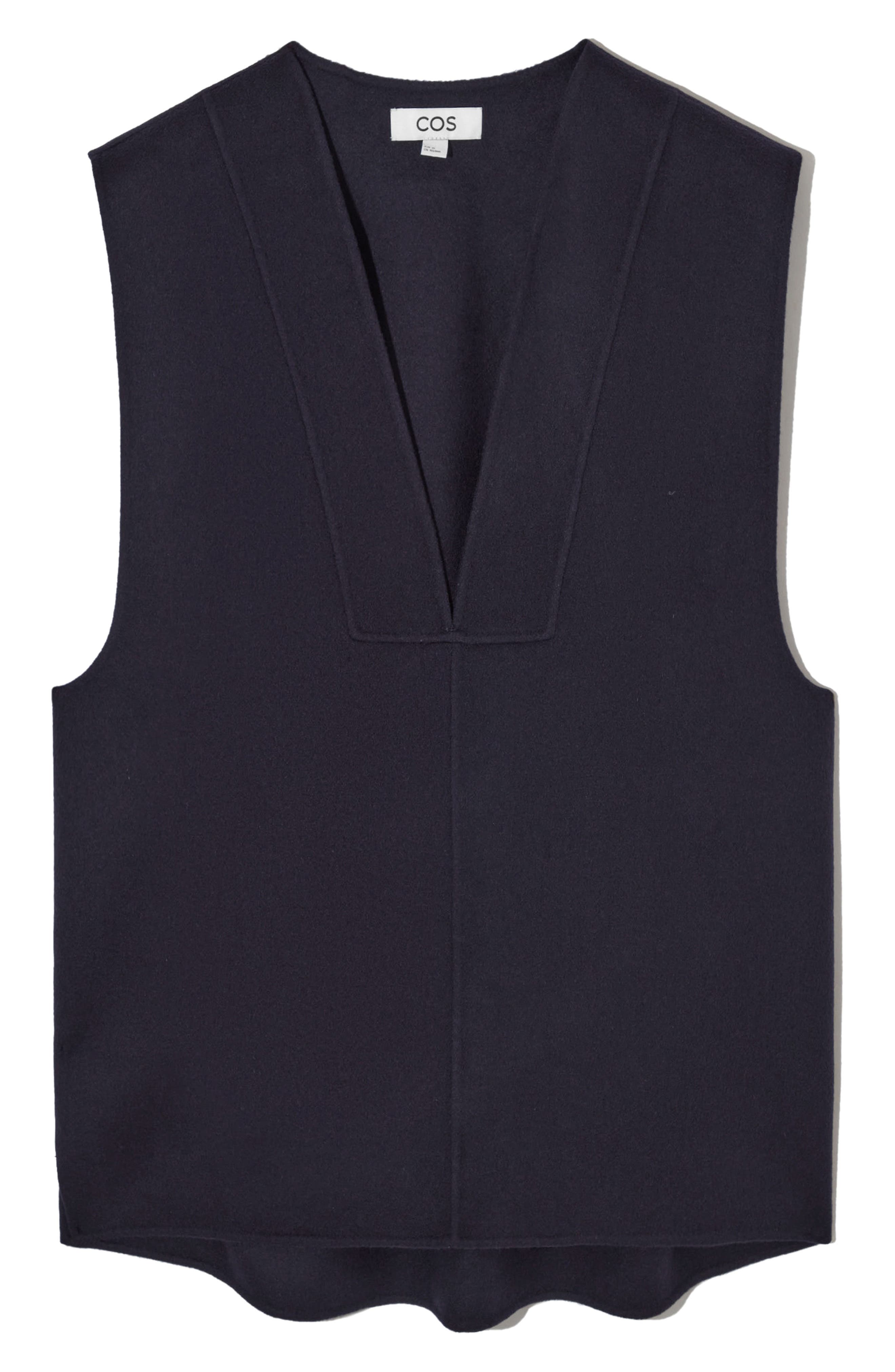 H＞COTTON SILK MIX V NECK VEST/ベスト | accueilfrancophonemb.com