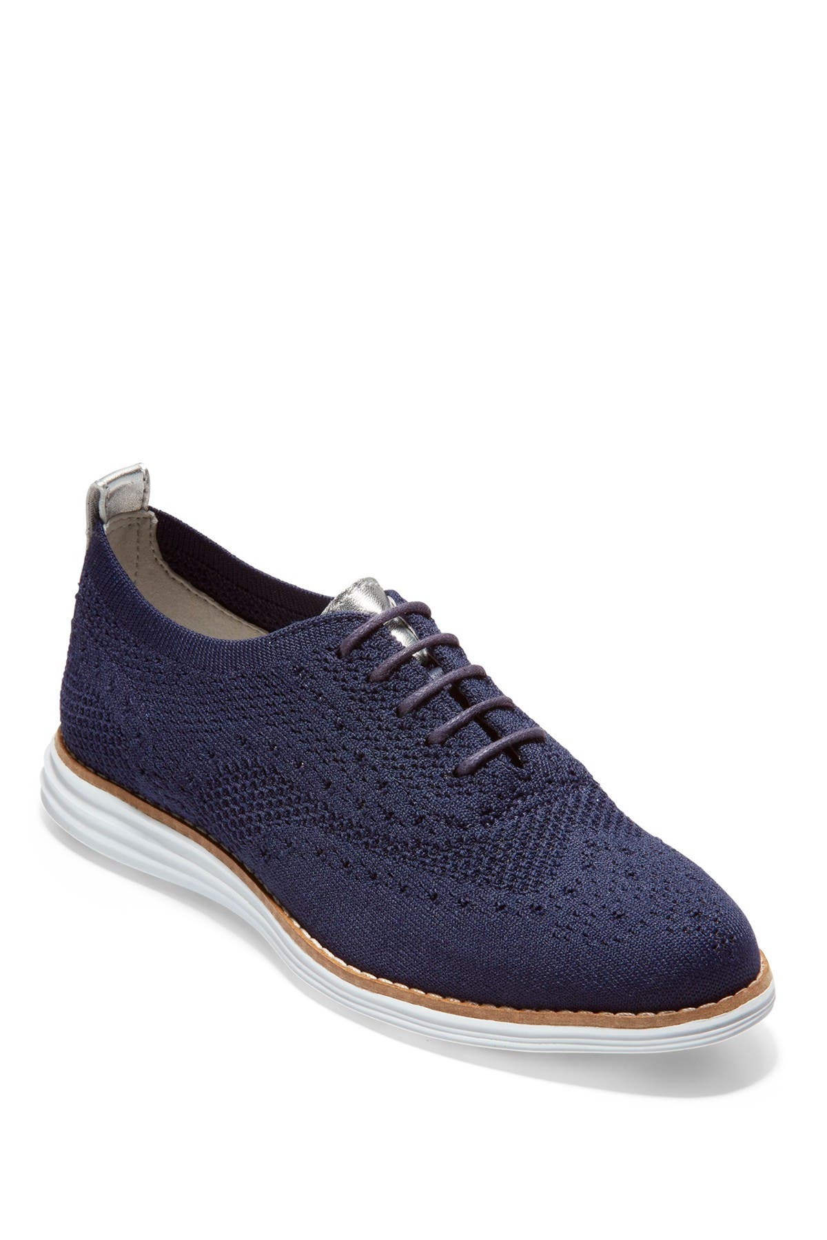 cole haan original grand knit wingtip oxford sneaker