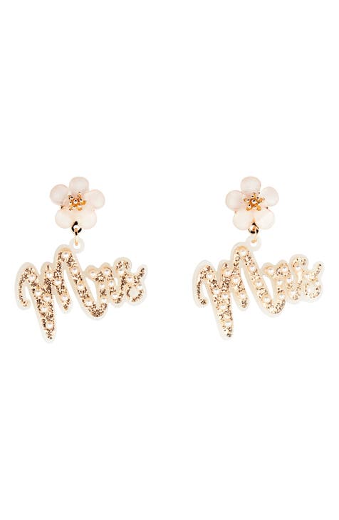 Flower Mrs Earrings