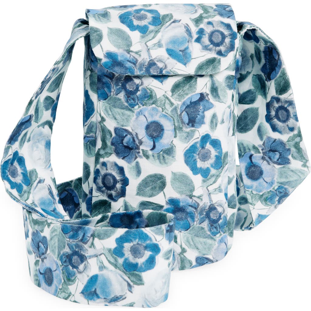 Coming Of Age X Heidi Rose Print Iphone Crossbody Bag In Heidi Rose Blue
