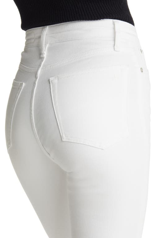 Rag & Bone Icon Casey High-rise Flare Jeans In Opticwht