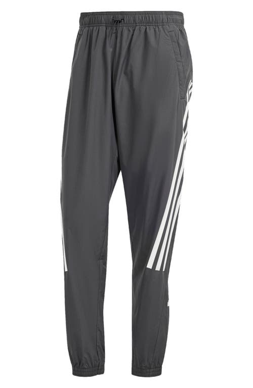 Shop Adidas Sportswear Future Icons 3-stripes Recycled Polyester Ripstop Track Pants In Black