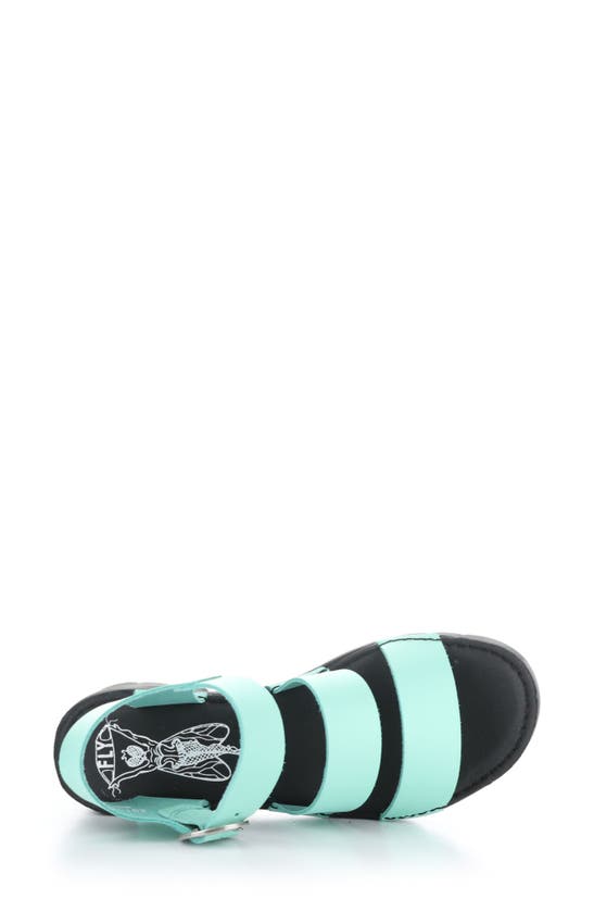 Shop Fly London Egly Piatform Sandal In 002 Spearmint