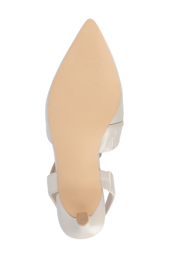 Journee Collection Scarlett Pointed Toe Pump In Grey