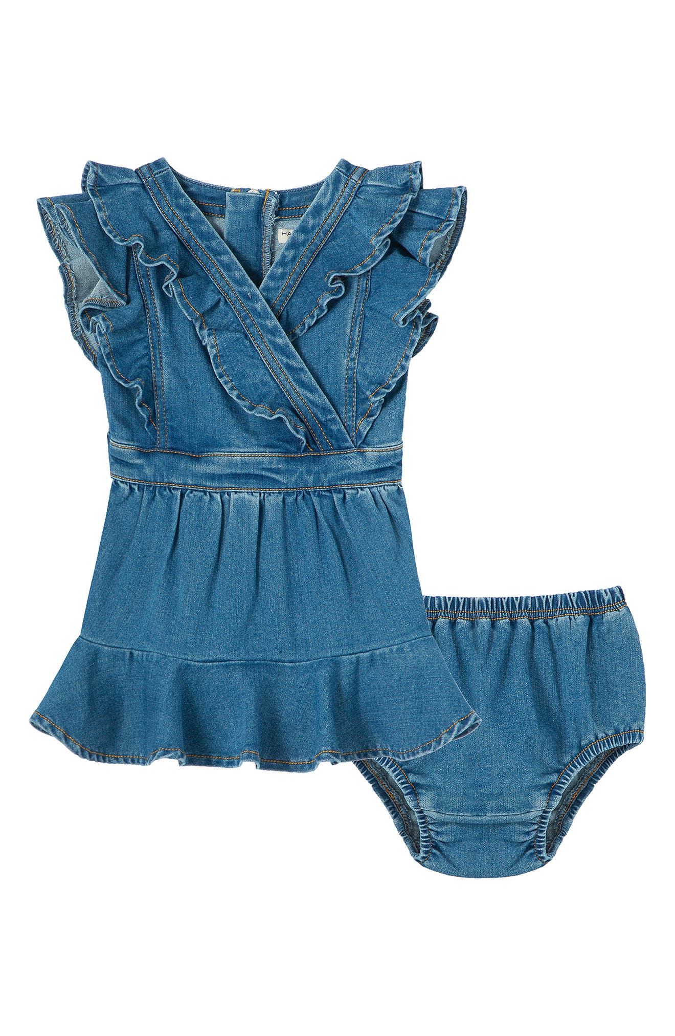 baby girl dark blue dress