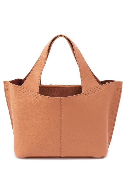 Hobo Small Vida Leather Tote In Biscuit Coconut Shell