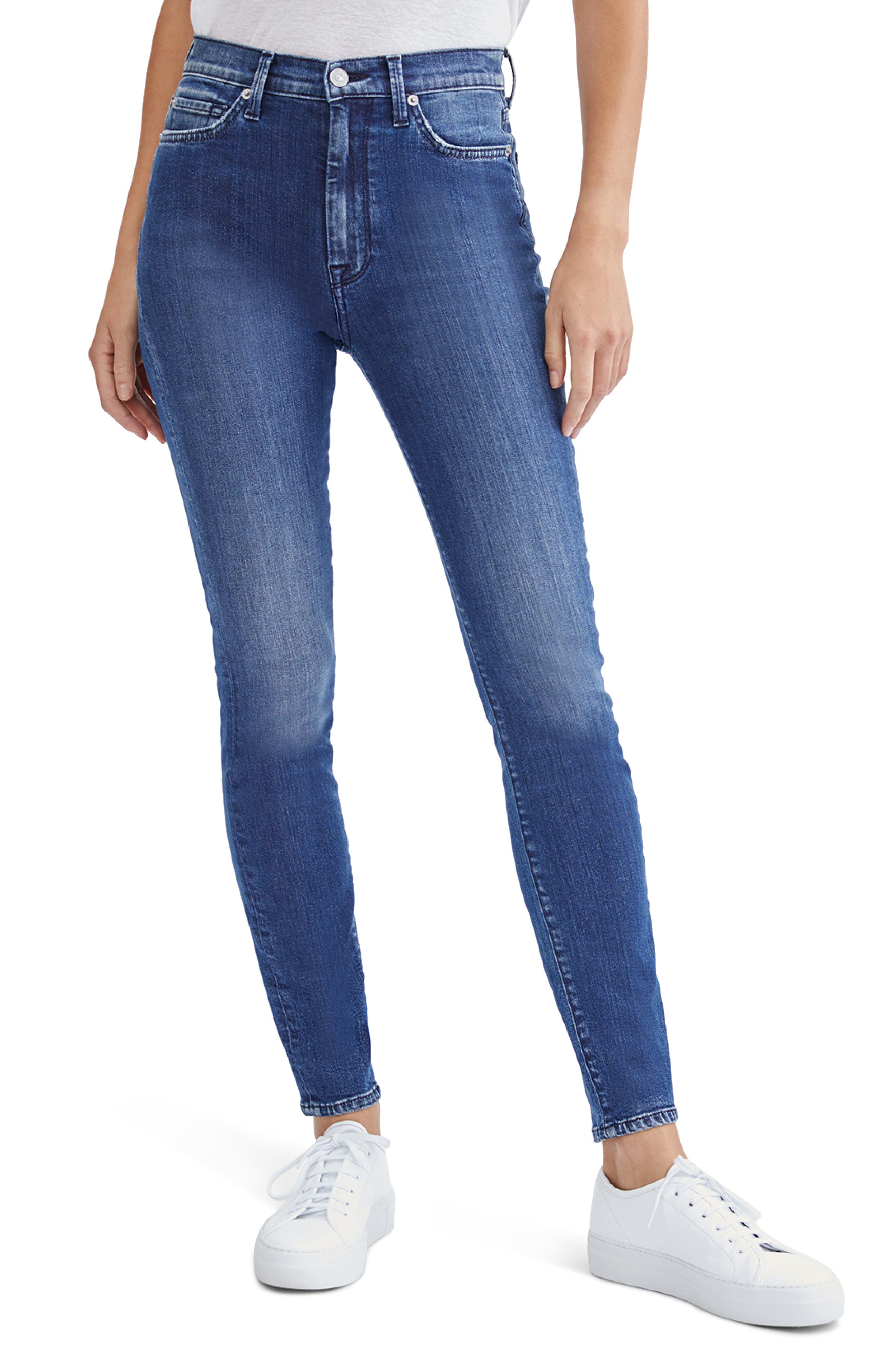 Seven The High Waist Skinny Jeans 