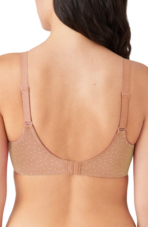 Shop Wacoal Back Appeal Underwire T-shirt Bra In Praline