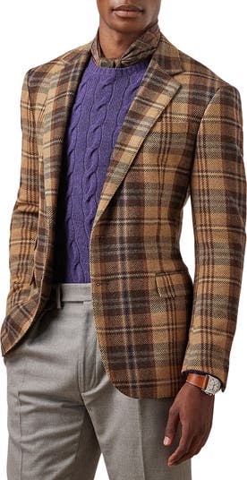 Polo Ralph Lauren houndstooth-pattern Wool Blazer - Farfetch