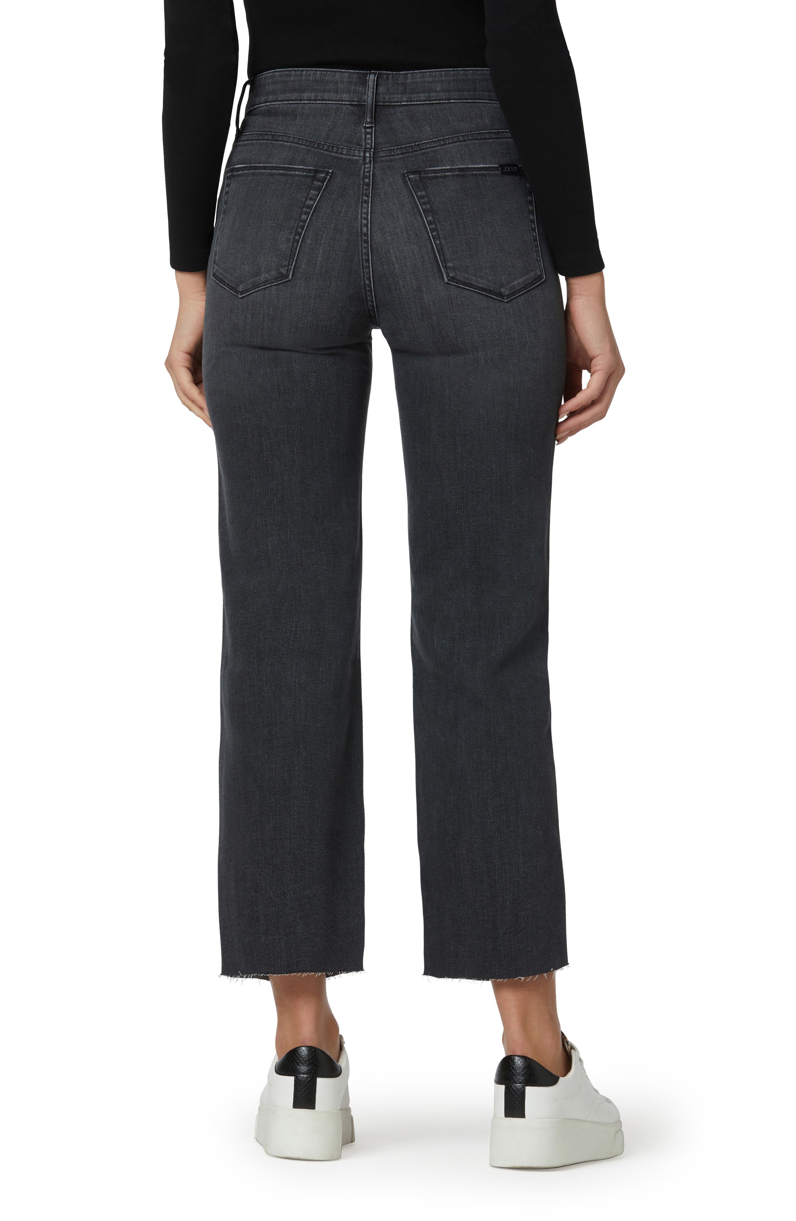 Joe's Mid Rise Straight Crop Jeans 