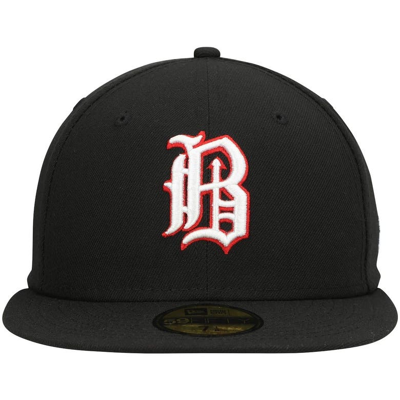 New Era Black Birmingham Barons Home Authentic Collection 59fifty ...