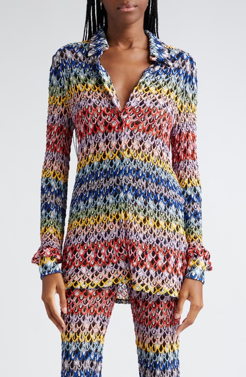 Missoni Colorful Loop Knit Shirt Krg0072 Multicolor at Nordstrom, Us