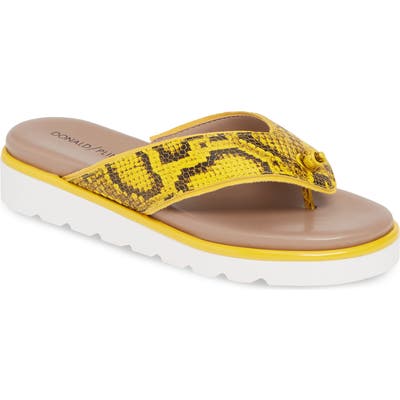 Donald Pliner Leeanne Sandal, Yellow