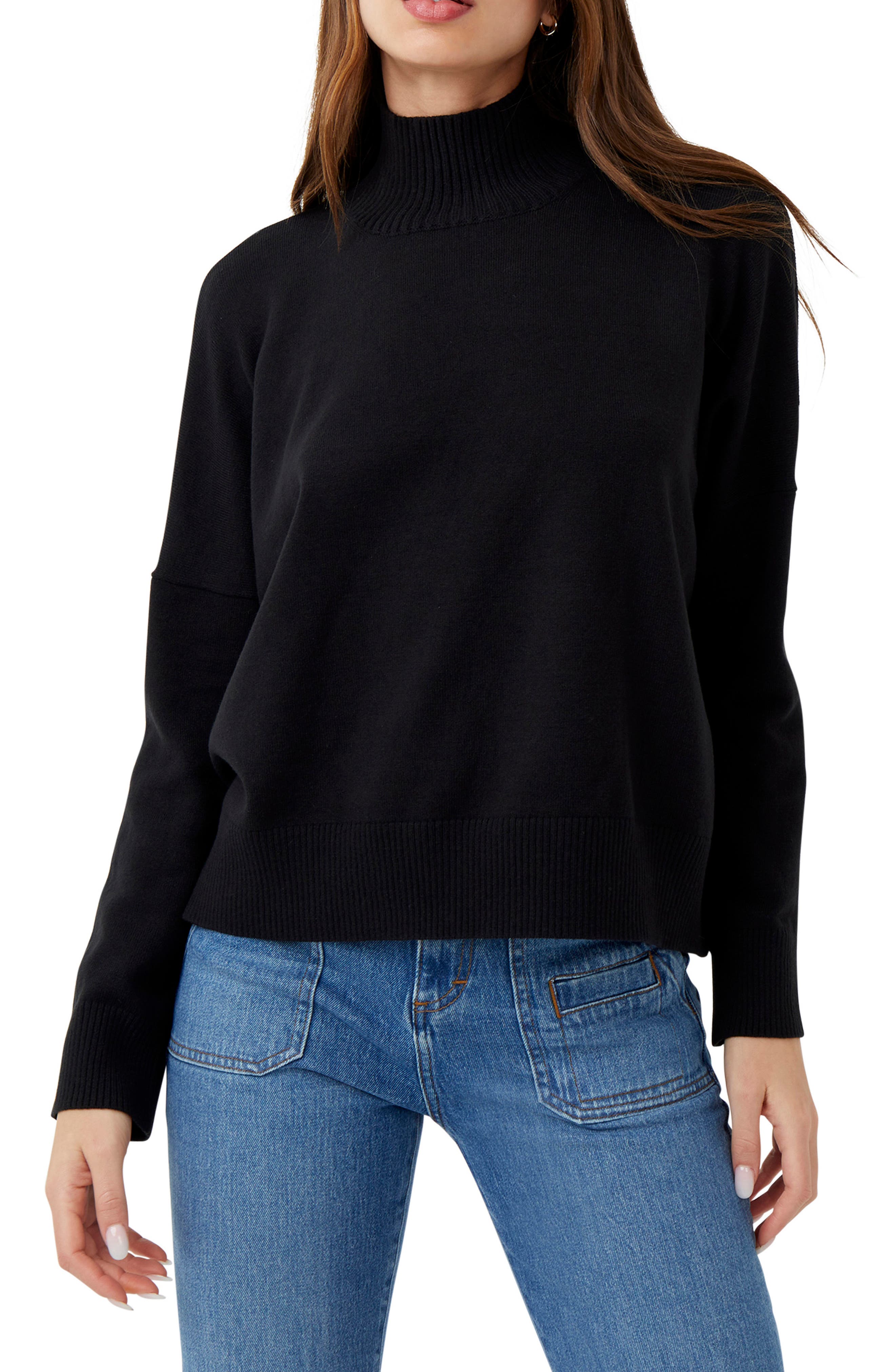 french connection mock neck sweater