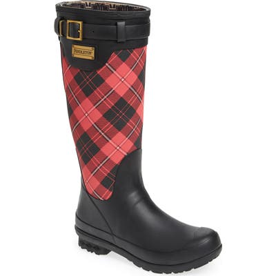 Pendleton Heritage Cunningham Tartan Tall Boot, Red