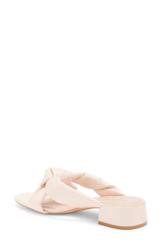 Stuart Weitzman Vacay 35 Block Slide Sandal In Rosewater