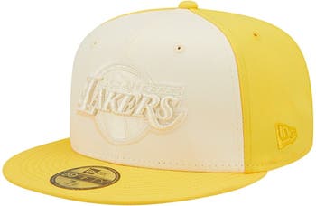 Men's New Era Black/White Los Angeles Lakers 2022 NBA Draft 59FIFTY Fitted Hat