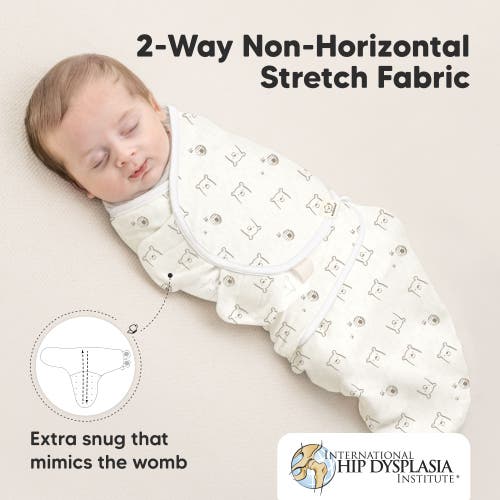Keababies 3-pack Soothe Swaddle Wraps In Bumble Bear