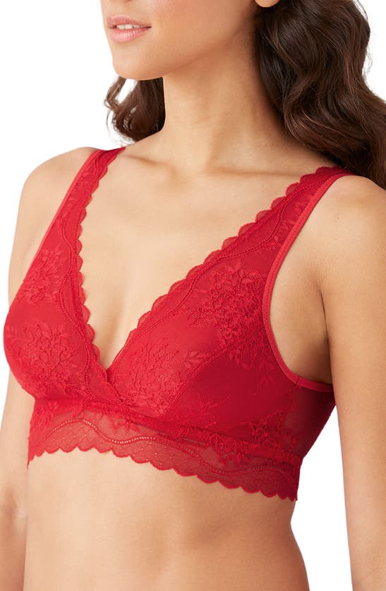 B.TEMPT'D BY WACOAL NO STRINGS ATTACHED PLUNGE BRALETTE