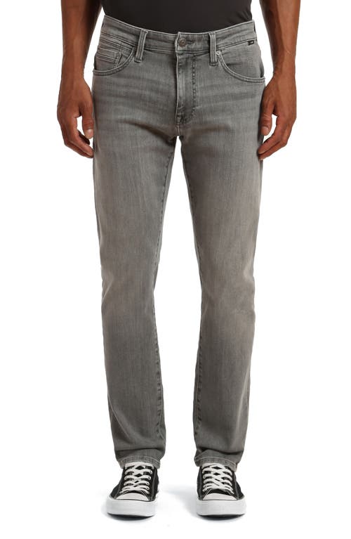 Mavi Jeans Zach Williamsburg Straight Leg Jeans in Lt Grey Brushed Williamsburg at Nordstrom, Size 42 X 32