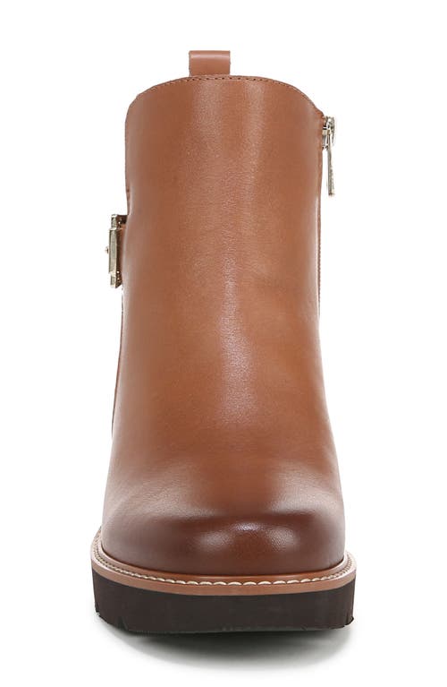 Shop Naturalizer Delilah Lug Sole Bootie In English Tea Brown