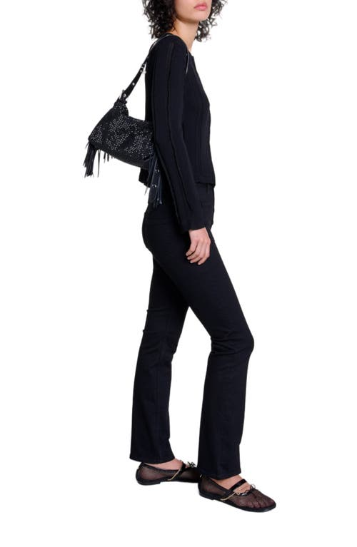 MAJE MAJE 2-IN-1 CARDIGAN