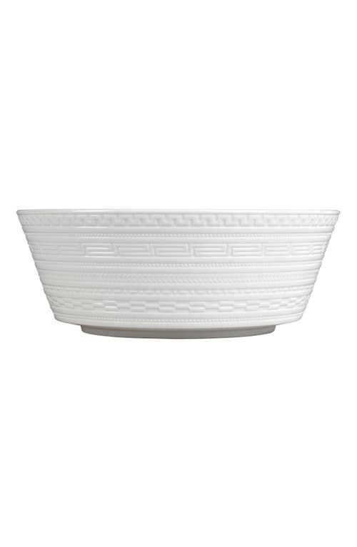 Wedgwood Intaglio Medium Bone China Serving Bowl in White at Nordstrom