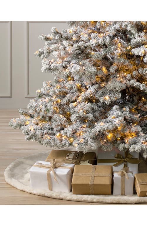 Shop Balsam Hill Frosted Yukon Spruce® Pre-lit Artificial Tree In Green