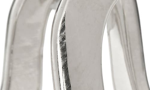 Lady Grey Peak Ring In Silver