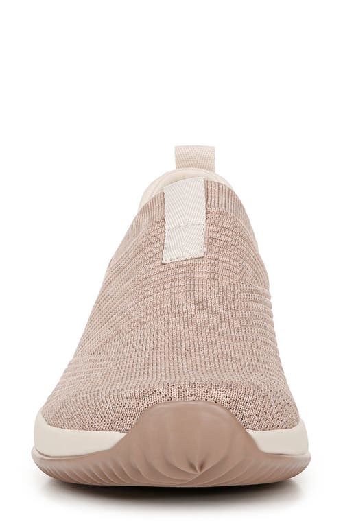 Shop Ryka Rykä Echo Knit Slip-on Sneaker In Warm Taupe