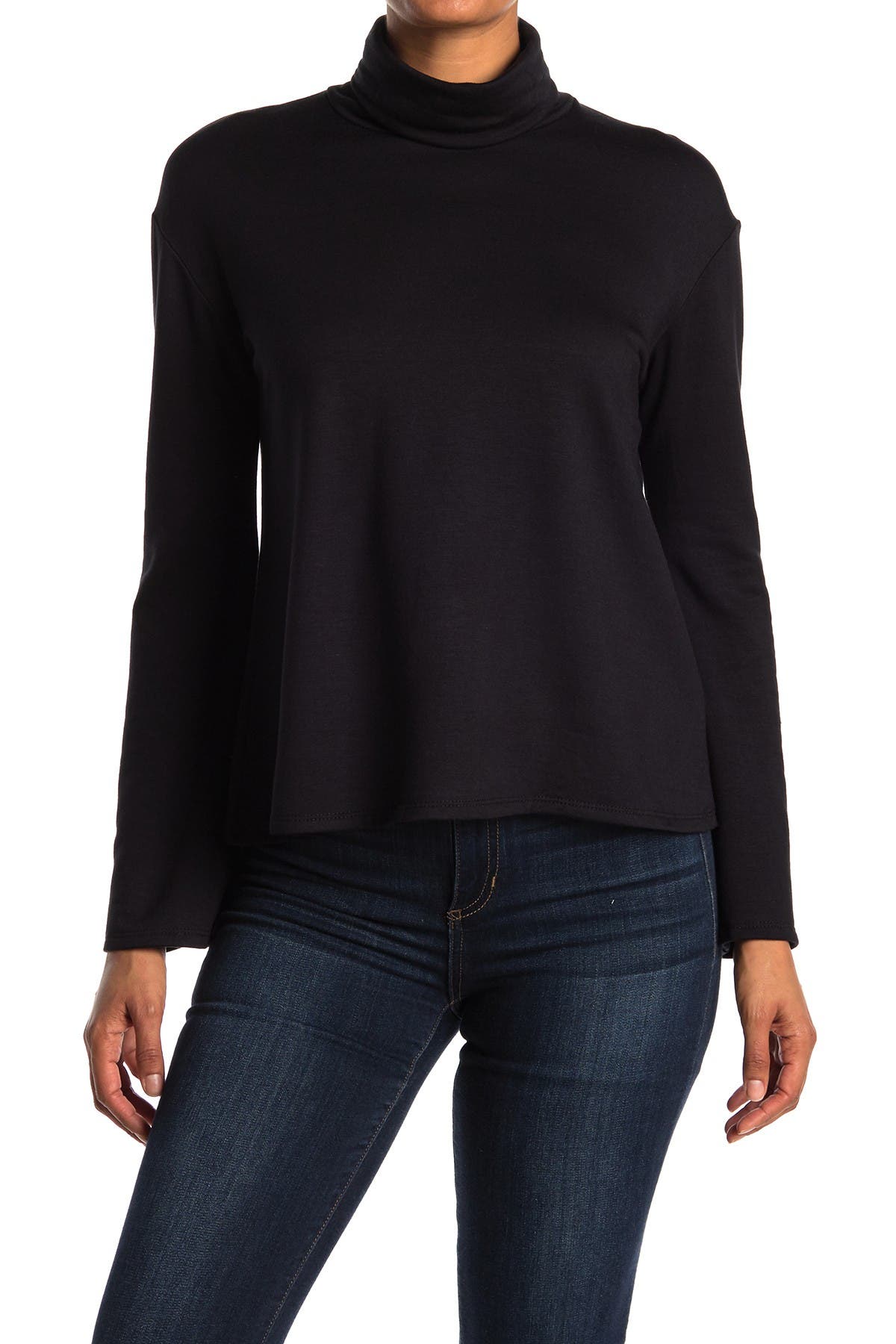 GO COUTURE Turtleneck Wide Sleeve 