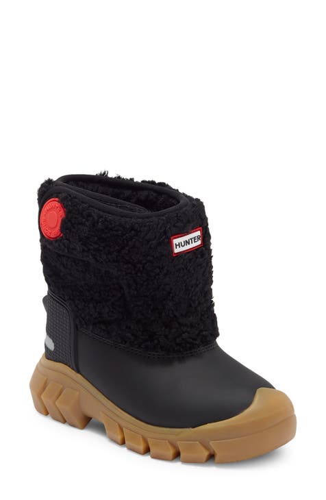 Boys shearling boots best sale