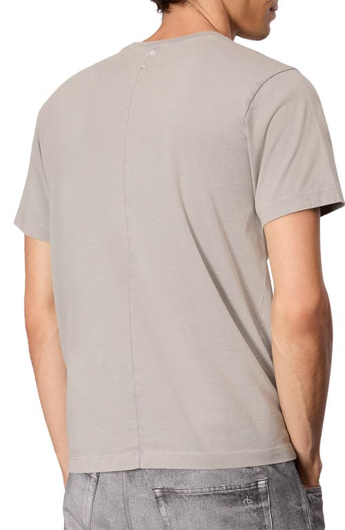Rag & Bone Men's Numbers Game 6 T-shirt In Gray