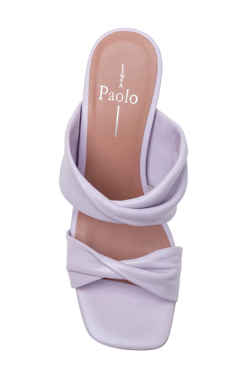 Linea Paolo Imani Sandal In Lavender Fog