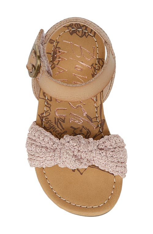 Shop Blowfish Footwear Kids' Sassie Sandal In Blush