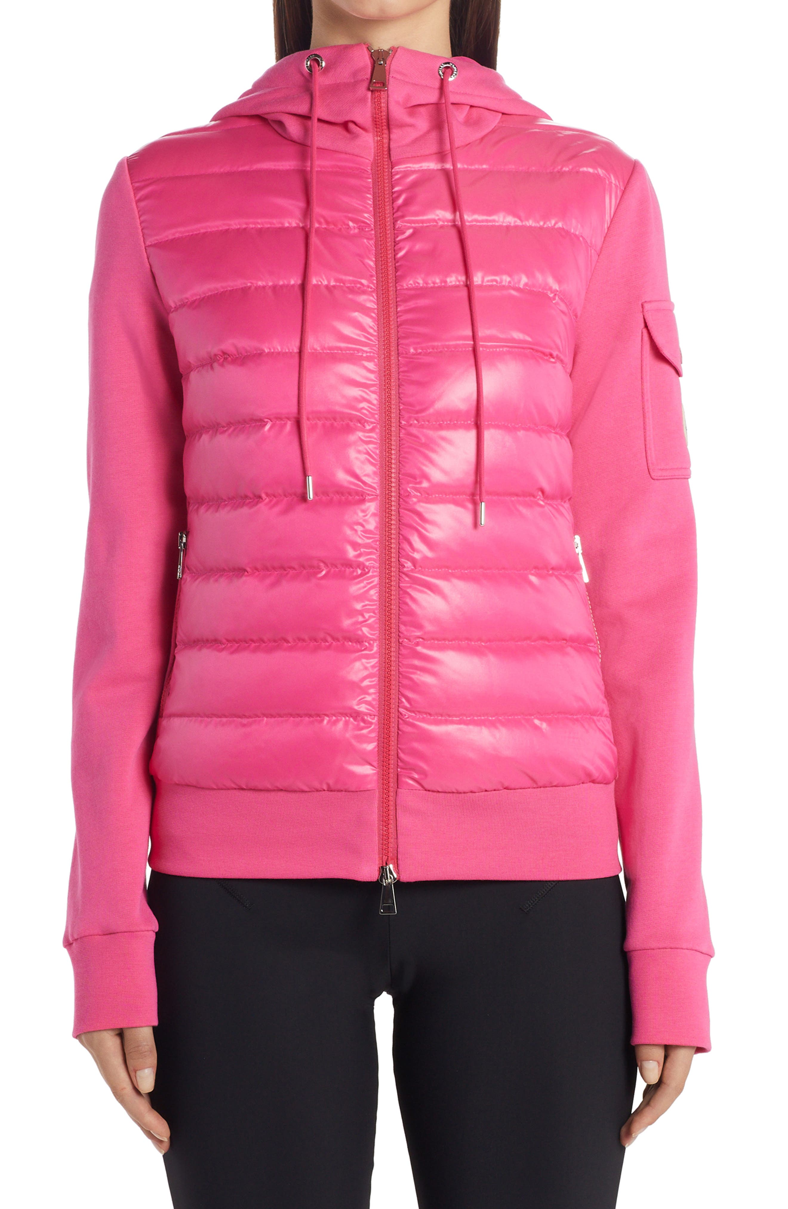 hot pink moncler vest