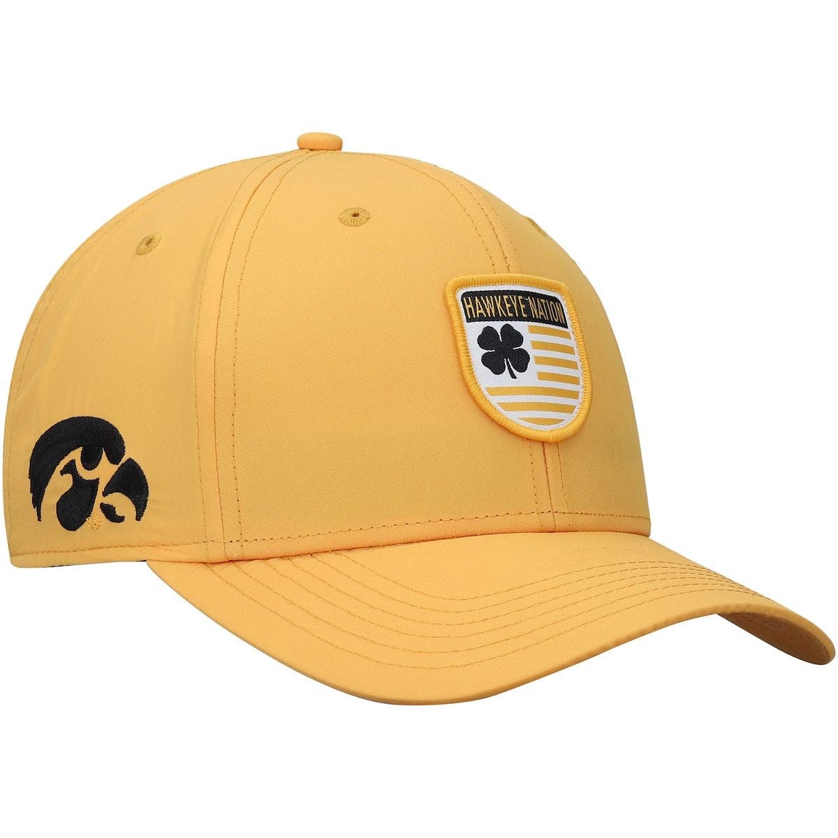 Black Clover Men's Yellow Iowa Hawkeyes 