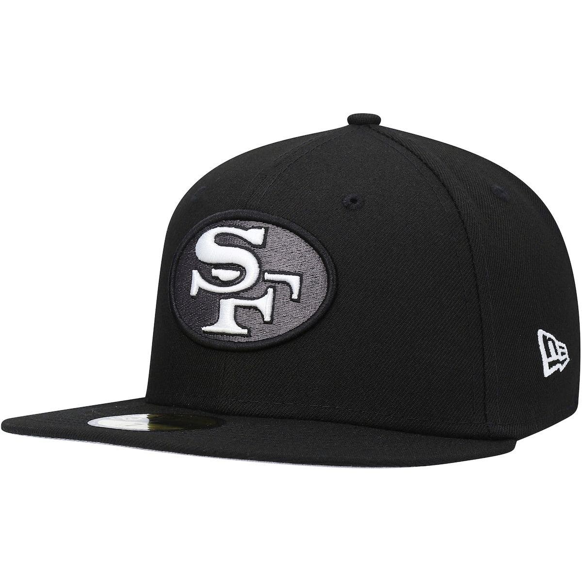 black san francisco 49ers hat