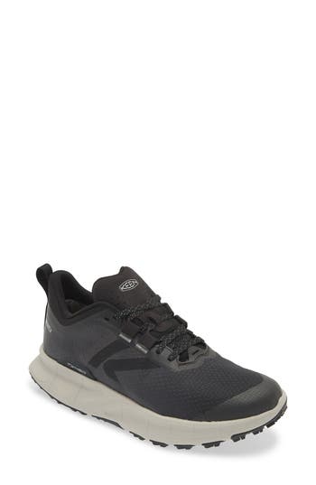 Keen Wk450 Waterproof Walking Sneaker In Black/magnet