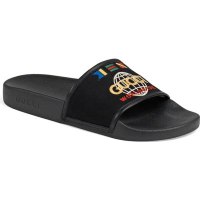 Gucci Slide Sandal, 5US / 14UK - Black