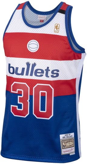 washington bullets jersey