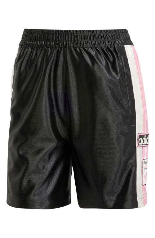 Shop Adidas Originals Adibreak Recycled Polyester Shorts In Black