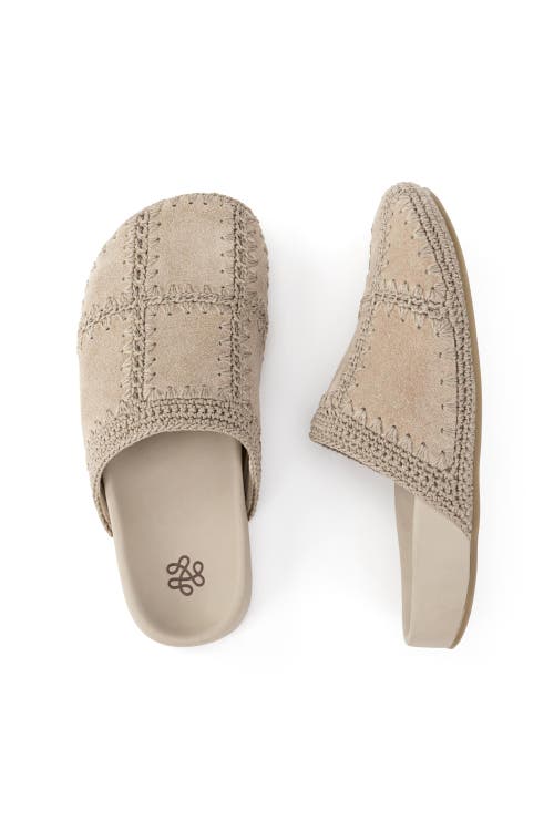 Shop The Sak Bolinas Clog In Sand Suede Patch