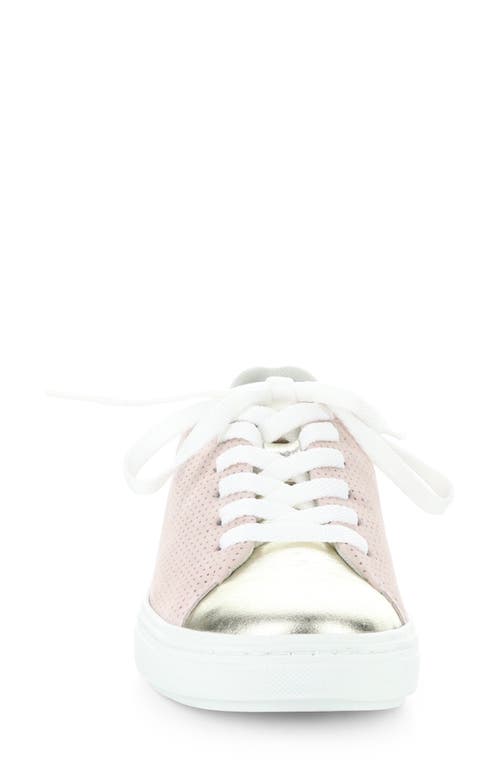 Shop Bos. & Co. Cherise Sneaker In Champagne/pink