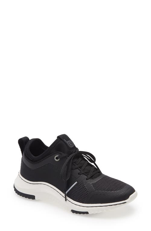 bionica Oakler Sneaker in Black Fabric