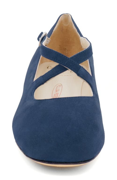 Amalfi By Rangoni Moria Pump In Navy Cashmere