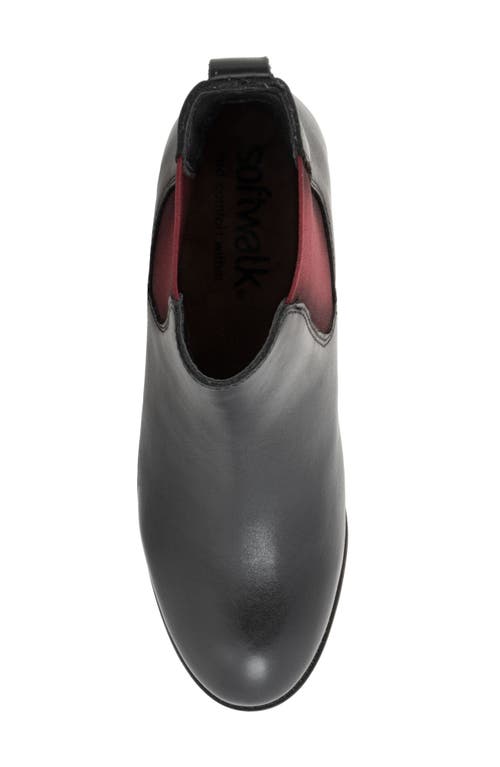 Softwalk ® Rana Chelsea Boot In Black/red